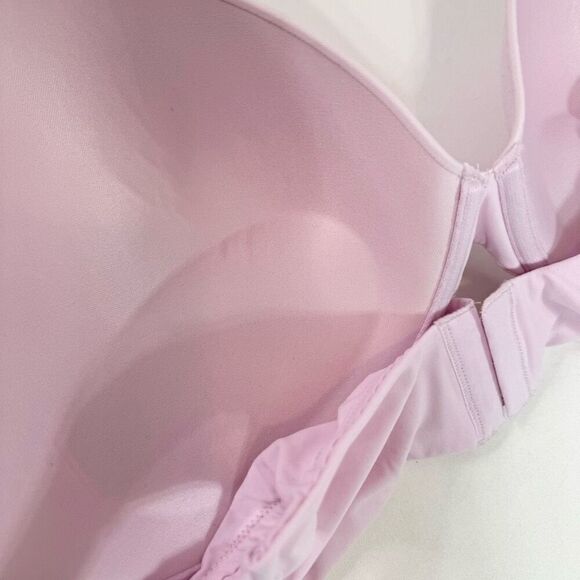 SKIMS Bra Womens Size 46D Cherry Blossom Pink Fits Everybody Push-Up Demi New - Picture 6 of 7